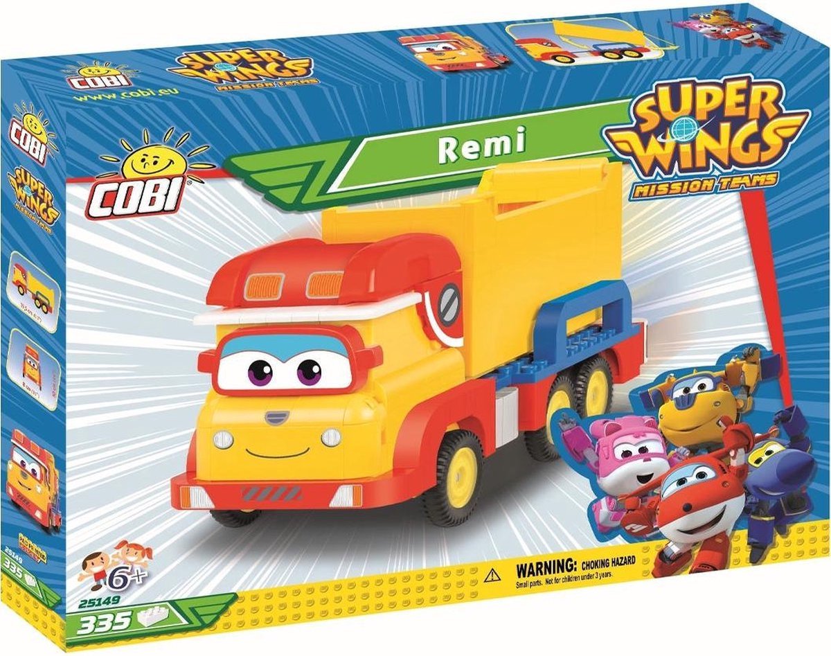 Cobi Bouwpakket Super Wings Remi Geel/rood 335-delig (25149)