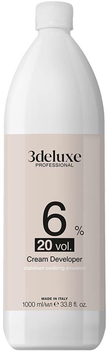 3DeLuXe Cream developer 20 vol (6%) 1000ml