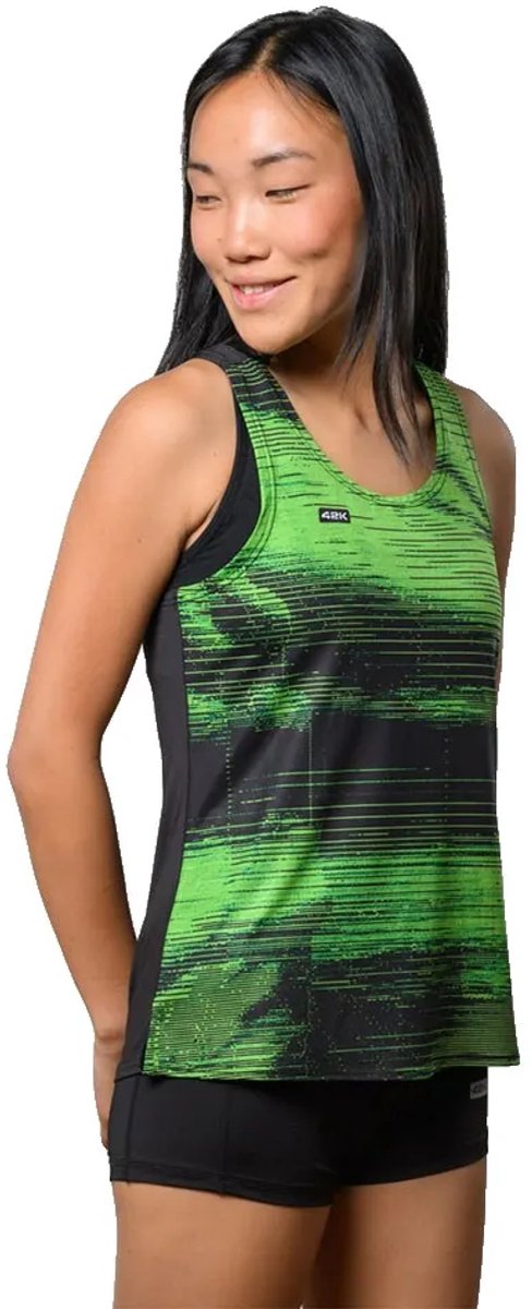 42k Running Apex Mouwloos T-shirt Groen M Vrouw