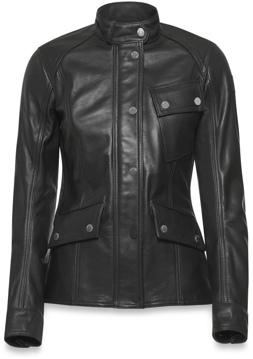 Belstaff Penrith Dames Zwarte Leren Jas - Jas