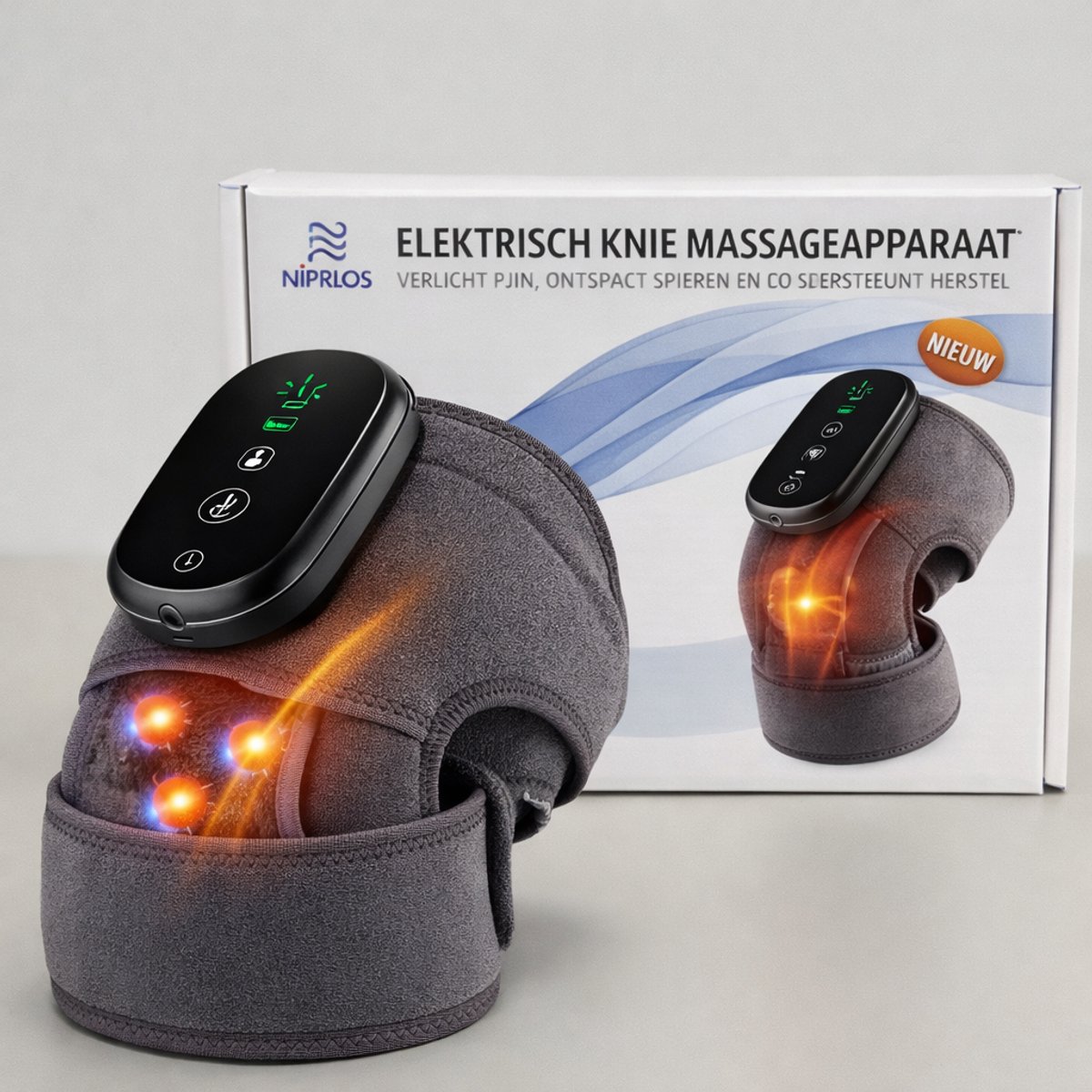 Nifkos Knie Massage Apparaat - 3-in-1 draadloos massager thumbnail 5