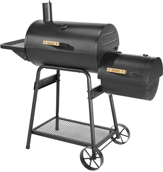 TAINO KAMAYO Smoker Rookoven Standgrill Houtskoolgrill Kleine BBQ Grillwagen — afbeelding 5