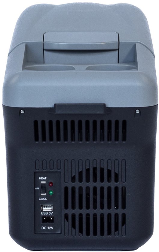 Volkstool® E8 Cool Box 8L - Elektrische Compressor Koelbox Single Zone - Koelen (Self-Organising) met Enkele Zone - Met Digitaal Display - Werkt op 12V en 230V - Eenvoudige Bediening van Merkloos — afbeelding 2