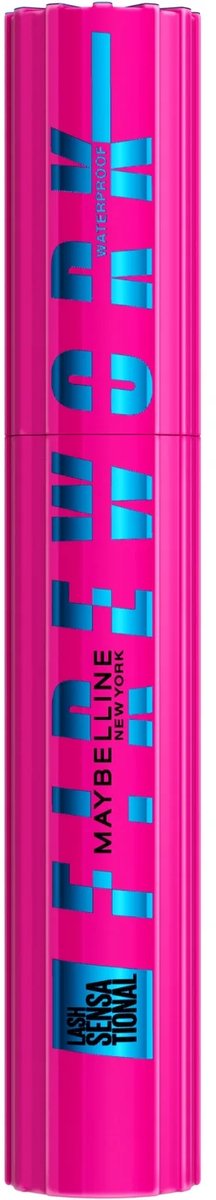 Maybelline New York - Lash Sensational Fireworks - Black Waterproof - Zwart Waterproof - Lengte and Volume mascara - 6ml
