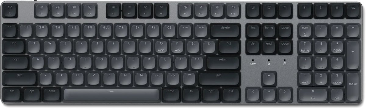 Satechi SM3 Slim mechanisch backlit keyboard / toetsenbord - Grijs