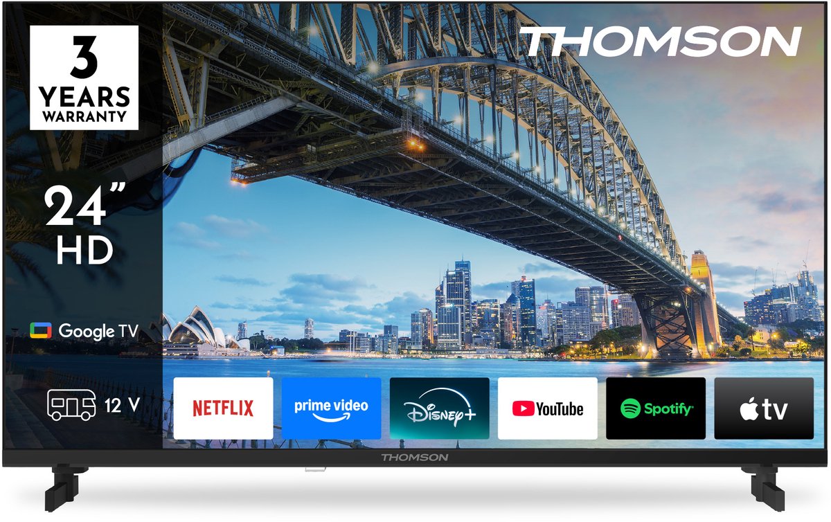 Thomson 24HG2S15C Smart HD 12 Volt LED TV - Thomson - €179,00