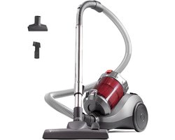 Aura® Steelstofzuiger met snoer - Steelstofzuiger - Stofzuiger - Rood - 40cm x 27cm x 35cm