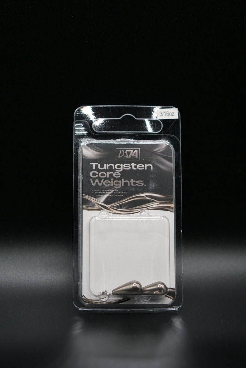W74 Tungsten Tackle Tungsten Swift Lock Weight (2pcs) 1.8g