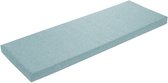 sleepling bankkussen - zitkussen 110x40 cm - geschikt voor outdoor & indoor - antislip onderzijde - Made in EU - 110 x 40 x 5 cm - turquoise