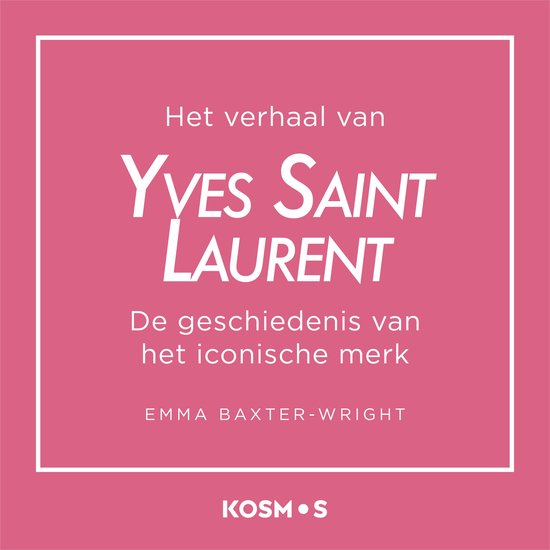 Het verhaal van Yves Saint Laurent - cover