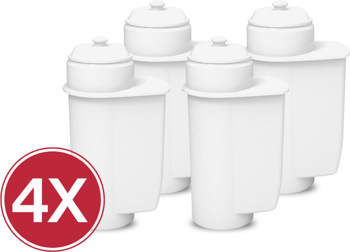 4x Eccellente Waterfilter voor Siemens EQ series - voor Koffiemachines - Intenza Waterfilter - 8 maanden gefilterd water - Eenvoudig geplaatst