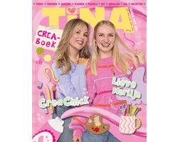 Tina Boekspecial Creaboek - CreaChick - Lieve Merlijn - Vakantieboek - Doeboek - Knutselen Meisjes - Creatief knutselboek kinderen - Puzzels - Tekenen - DIY - Boek Meisje - Invulboek - Kleuren - Invullen - DIY - Quiz - Strips - Tijdschrift