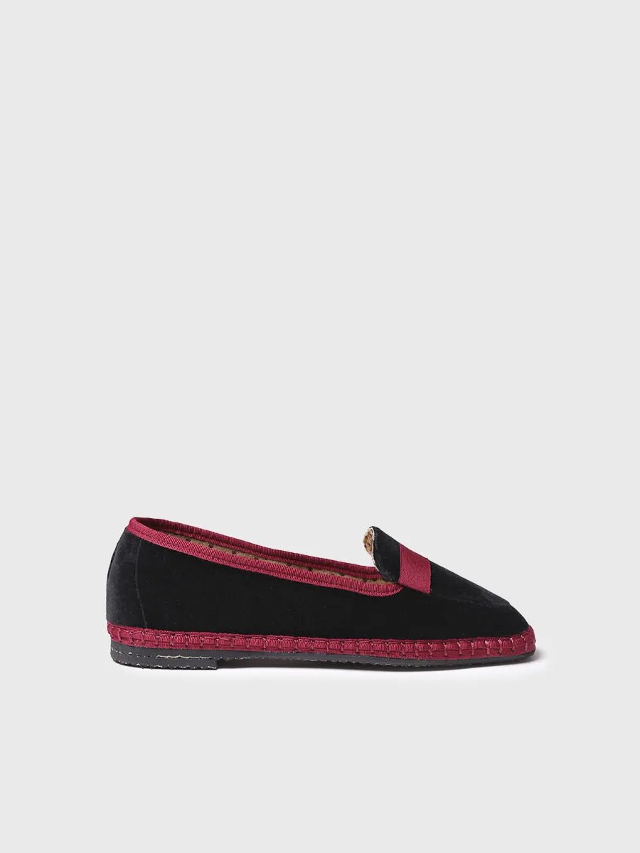 Fluwelen loafers voor dames | CELINE