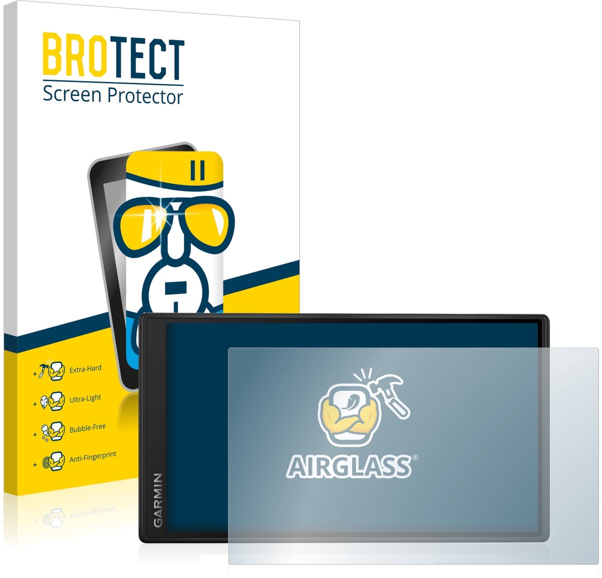 Screenprotector voor Garmin DriveSmart 55 Beschermglas transparant