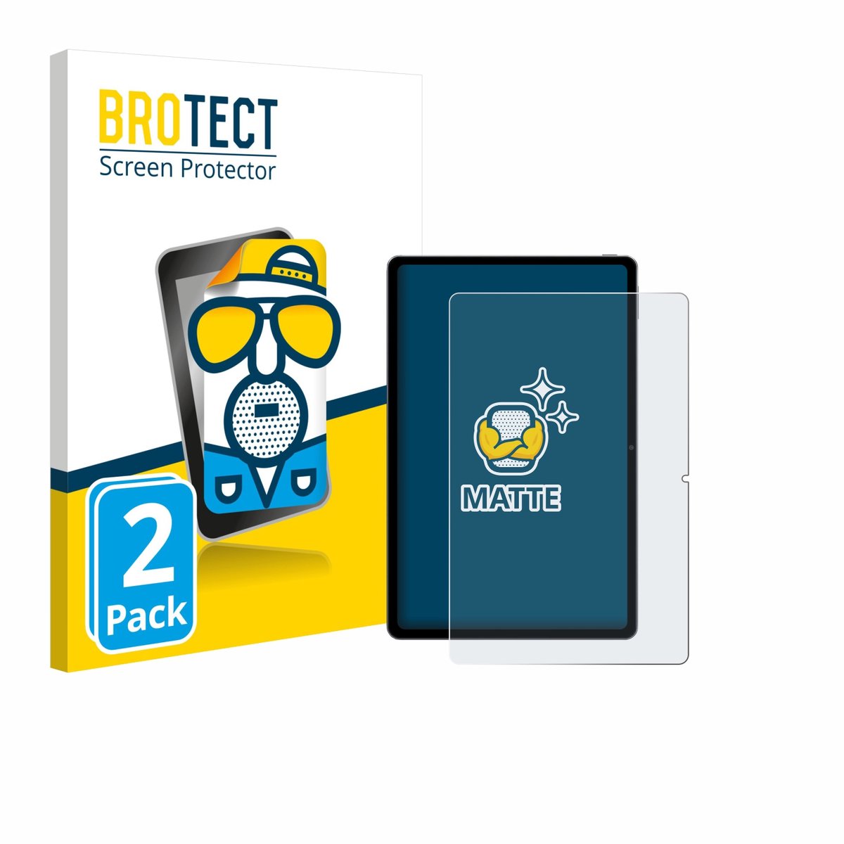 BROTECT - Screenprotector voor Xiaomi Redmi Pad SE 11 - Folie Beschermfolie matte 2 Stuks