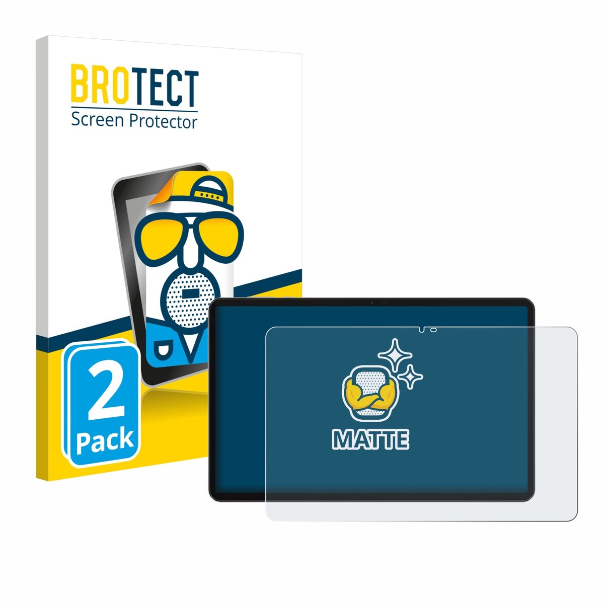 BROTECT - Screenprotector voor Honor Pad X9a - Folie Beschermfolie matte 2 Stuks