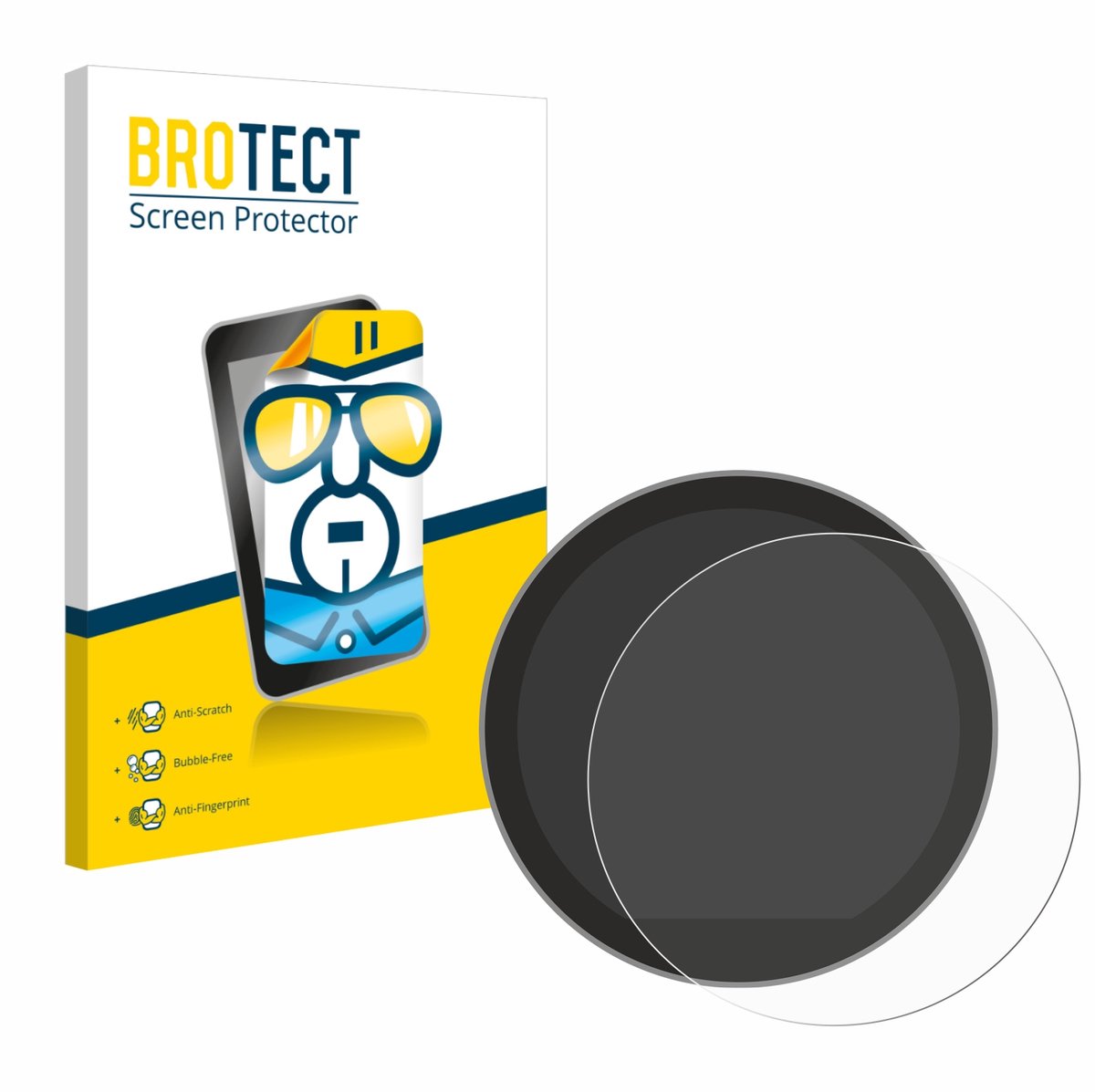 BROTECT - Screenprotector voor Mini Cooper S 2024 - Folie Beschermfolie transparant