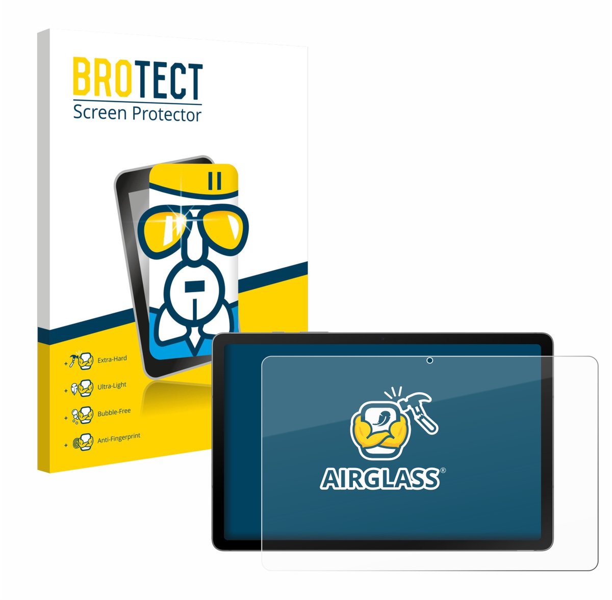 Screenprotector voor Samsung Galaxy Tab S10 Lite Beschermglas transparant