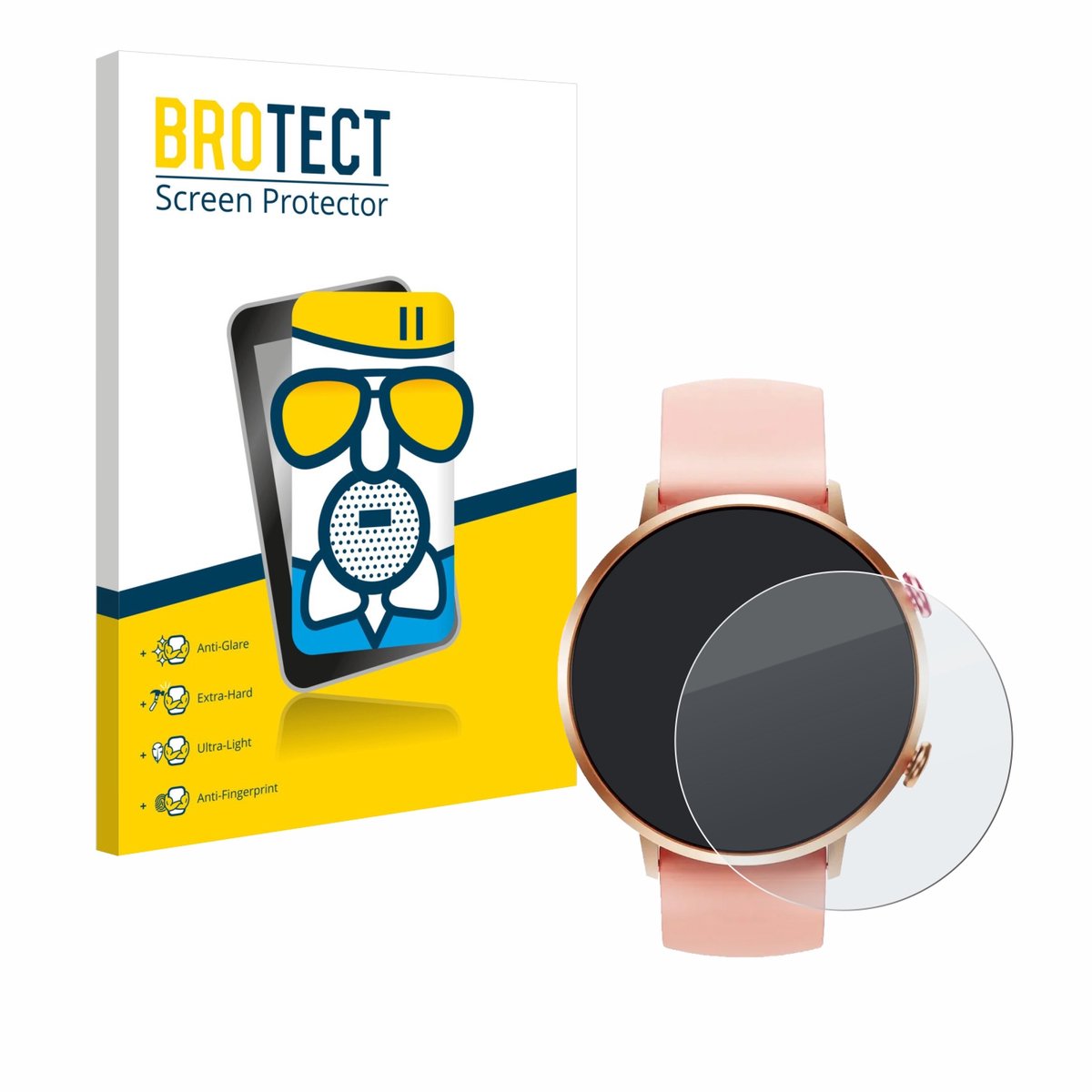 BROTECT - Screenprotector voor Oukitel BT60 1.32" - Folie Beschermfolie Beschermglas matte