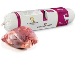 Ritzenberger Menu Wild met Amarant en bessen gestoomde worst 24 x 400 gram (doos 12 rollen, 9,6 kilo totaal)