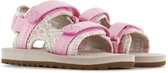 Shoesme Sandale Légère Imprimé Floral - Sandales Enfant - Filles - Fleur Rose - Spandex - Taille 33