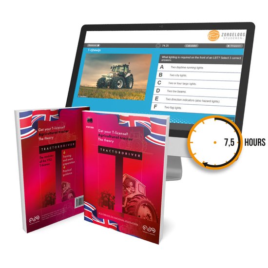 Tractor Theory Book 2026 with Theory Exam Practice - CBR T D ... - cover