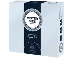 MISTER SIZE 69 Ultra Dunne XXXL condooms (36 pack)