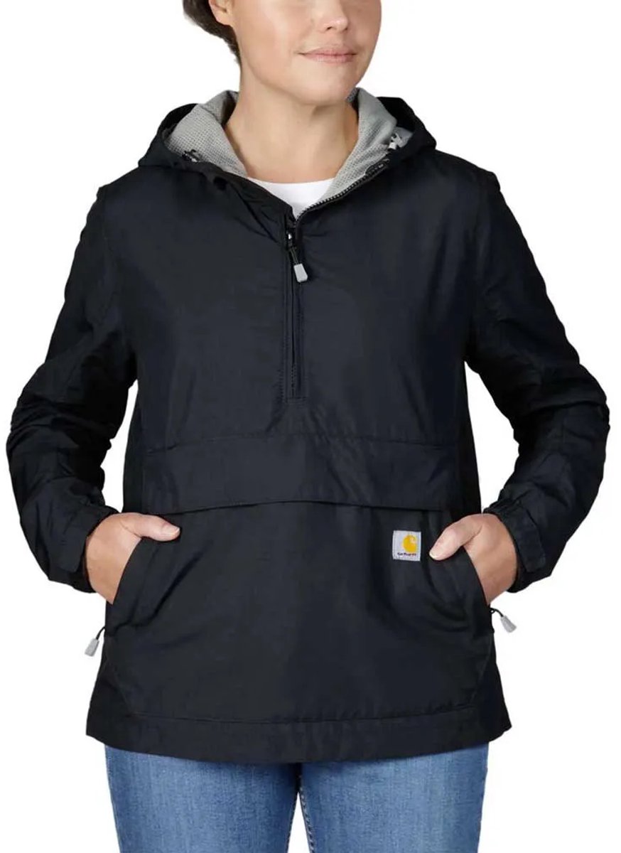 Carhartt Rain Defender Loose Fit Jas L Vrouw Zwart