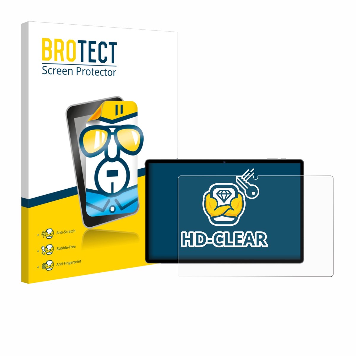 BROTECT - Screenprotector voor Maxlegen M40 14" - Folie Beschermfolie transparant