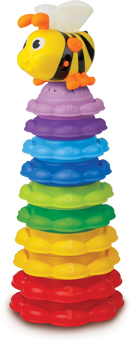 WINFUN Stack 'N Learn Bee en zonnebloemen