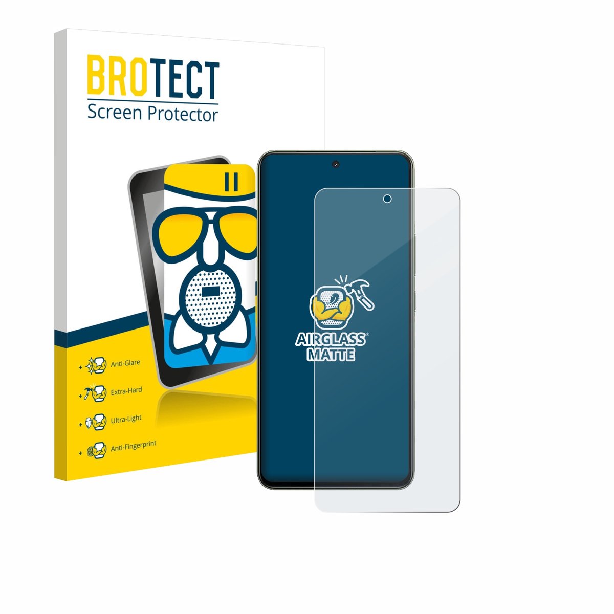BROTECT - Screenprotector voor Vivo Y400 Pro - Folie Beschermfolie Beschermglas matte