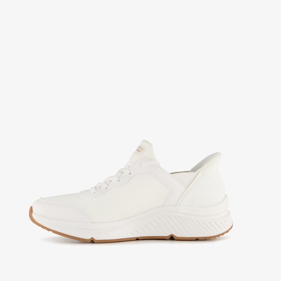 Skechers Slip-ins: BOBS Arch Comfort chaussures de sport femme blanc - Taille 41 - Semelle amovible