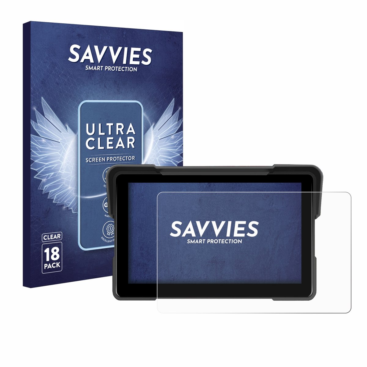 Savvies - Screenprotector voor Sixwin P5 7" - Folie Beschermfolie transparant 18 Stuks