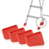 Rubberen Voetdoppen voor Ladders 40x20mm - Antislip Laddervoeten voor