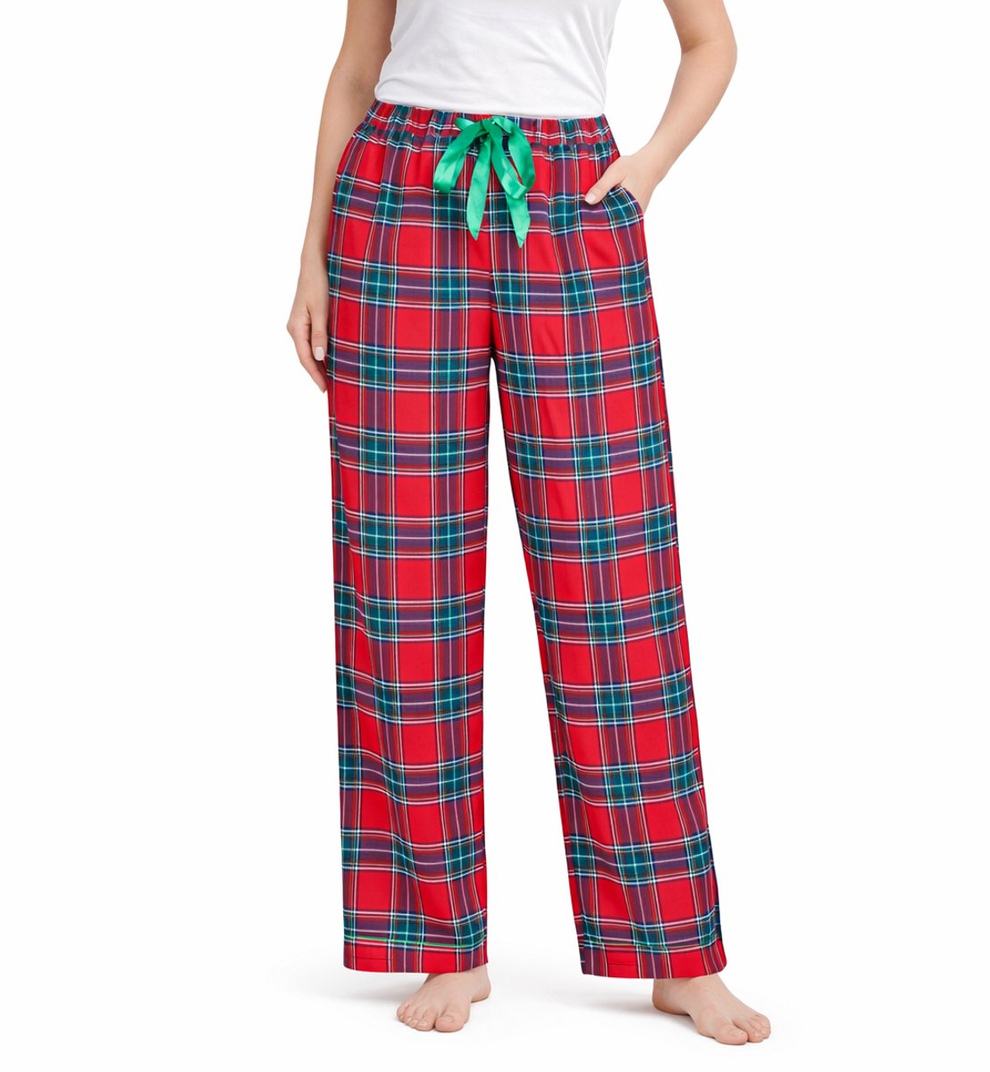 Starry Indigo - Dames Pyjamabroek Flanel - Lang