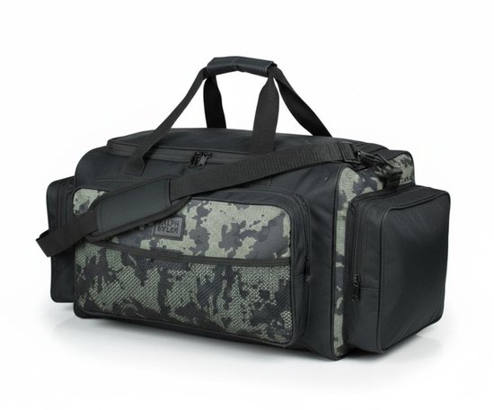 Reistas Zwart - Weekendtas Veel Vakken - Sporttas - 35 Liter - Reistas XL
