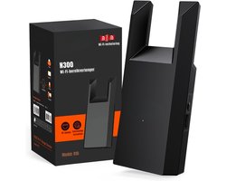 SCH® WIFI Versterker Stopcontact – WIFI Versterker – Zwart – ‎4cm x 8cm x 17cm