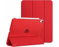 Sounix Tablet Hoes Geschikt voor Apple iPad 11 (2025) A16/iPad 10.9 Inch 10e generatie (2022) - Hoesje - Rood