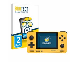 BROTECT - Screenprotector voor Retroid Pocket 2 - Folie Beschermfolie transparant 2 Stuks