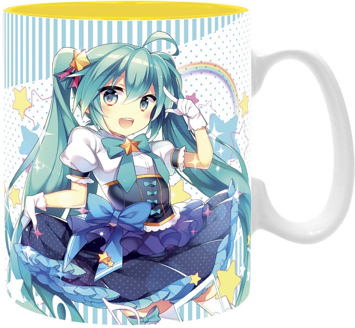 Grote Muis Mok 460 ml - Virtuele Pop Muziek Design - Keramiek