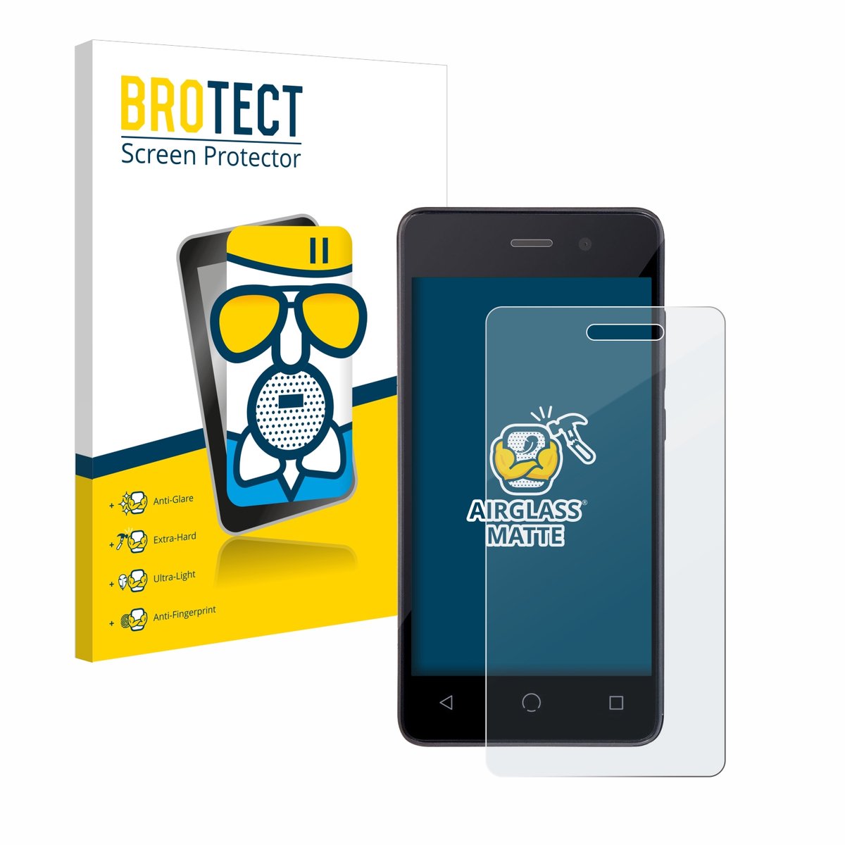 BROTECT - Screenprotector voor Omnipod Dash - Folie Beschermfolie Beschermglas matte