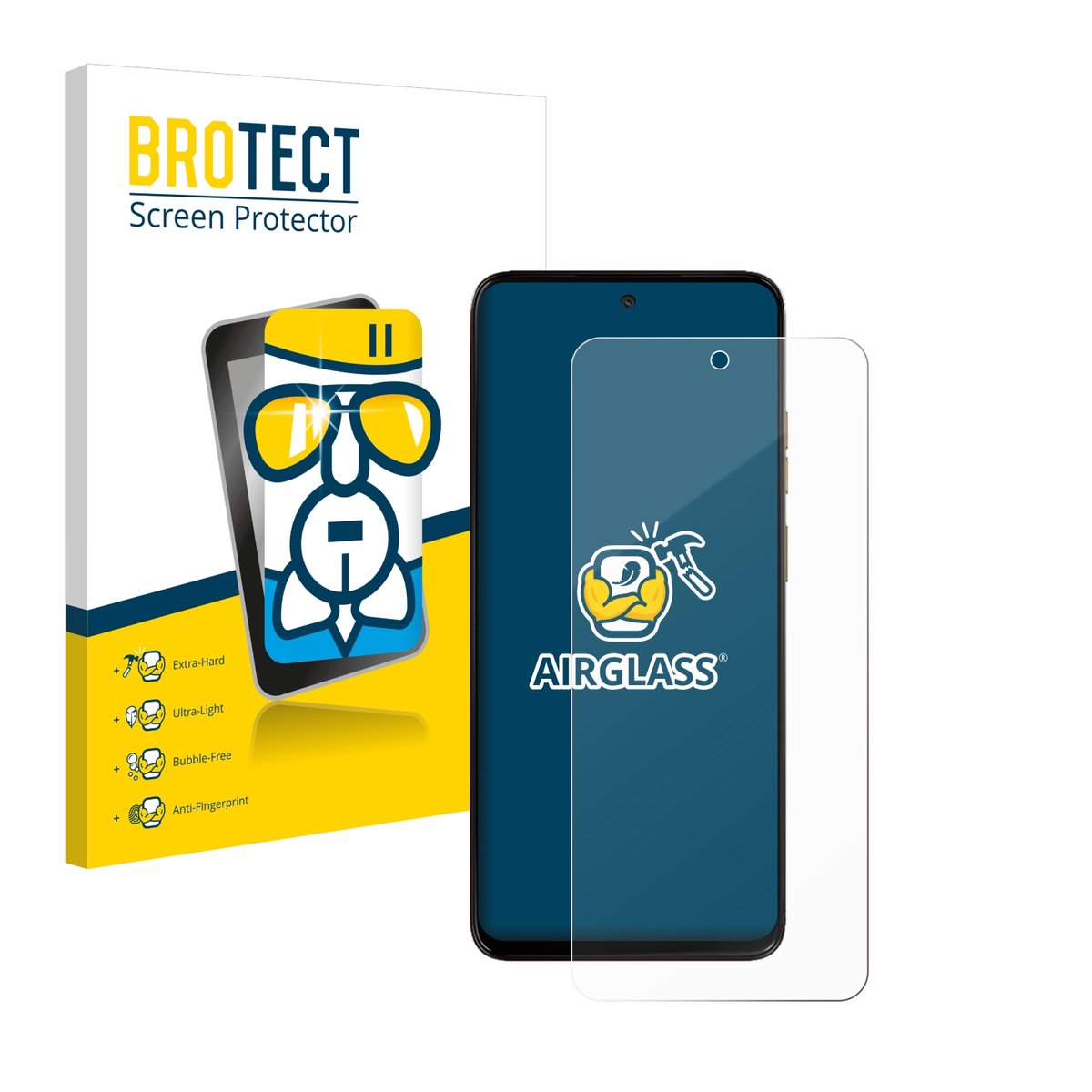 Screenprotector voor Motorola Moto G15 Power Beschermglas transparant