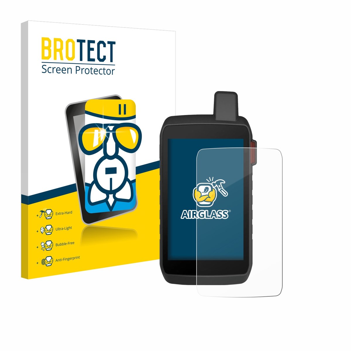 Screenprotector voor Garmin Montana 760i Beschermglas transparant