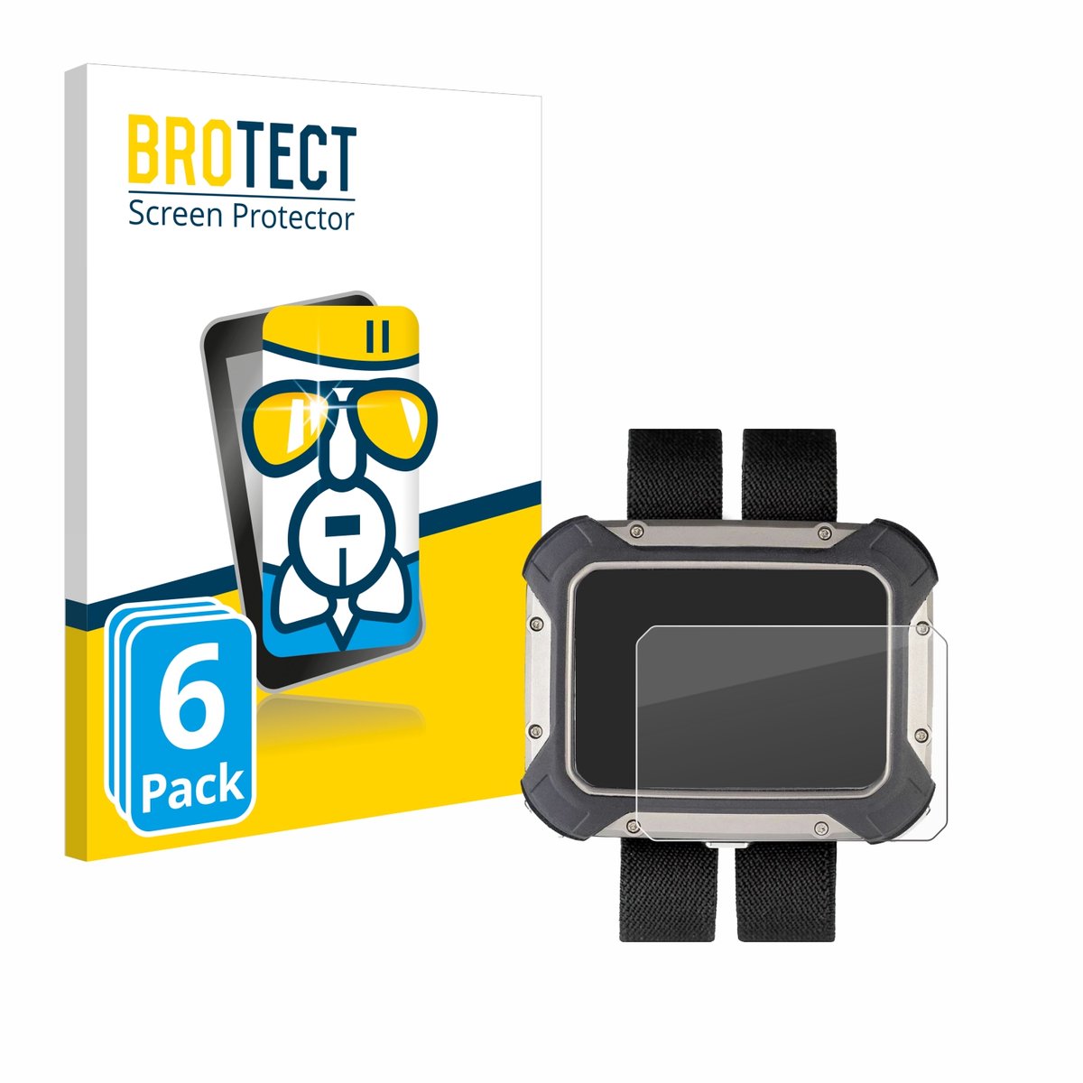 Screenprotector 6 Stuks voor Apeks DSX Beschermglas transparant