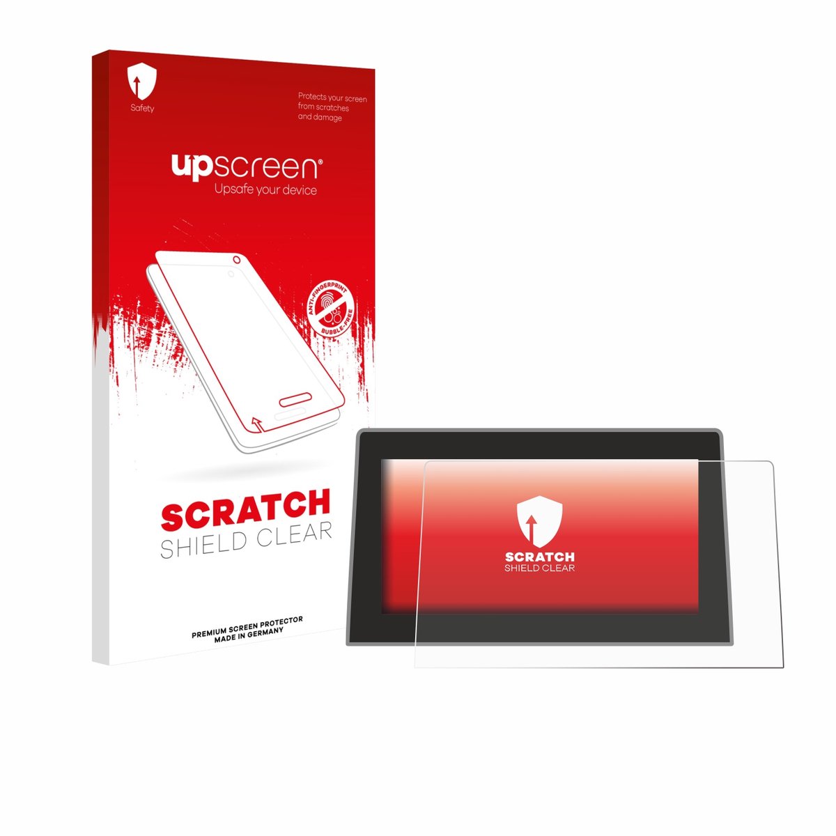 upscreen - Screenprotector voor Jeep Compass 10,1" 2022 - Folie Beschermfolie transparant