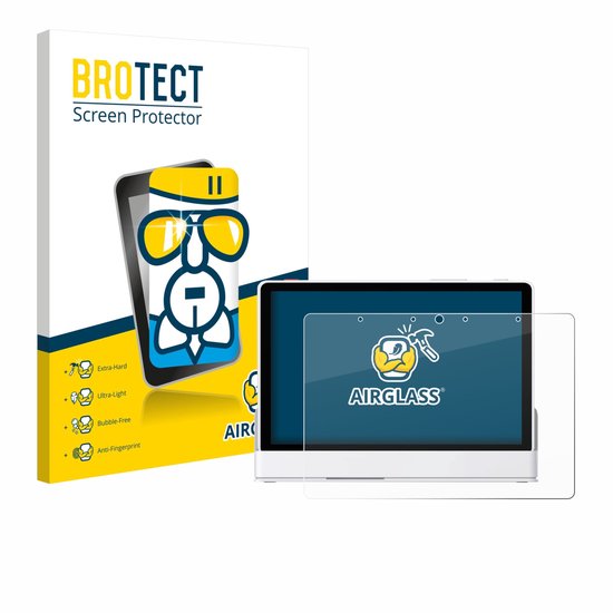 BROTECT - Protection d'écran pour eufy Smart Display E10 - Film de protection en verre transparent