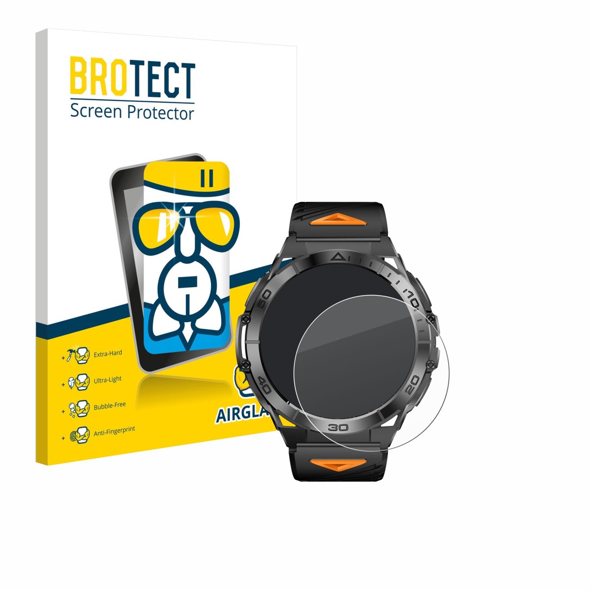Screenprotector voor Rogbid Titan K Beschermglas transparant