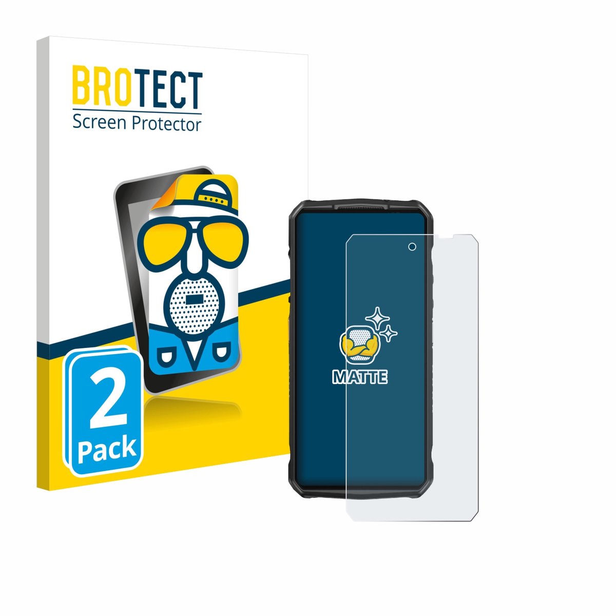 BROTECT - Screenprotector voor Ulefone 29 pro - Folie Beschermfolie matte 2 Stuks