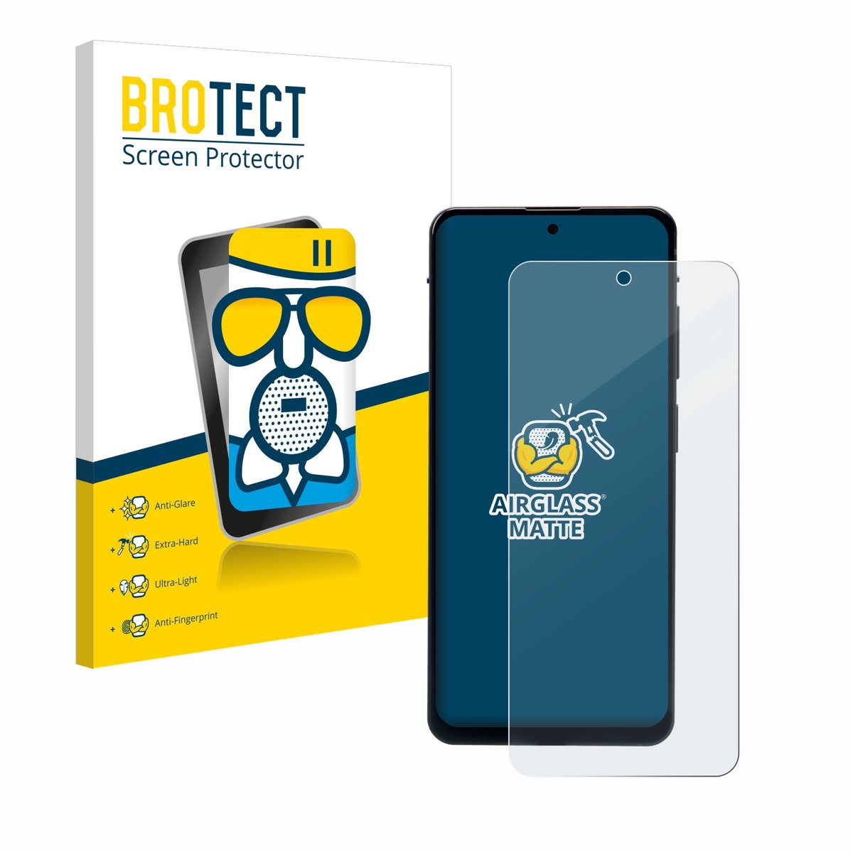BROTECT - Screenprotector voor Murena 2 - Folie Beschermfolie Beschermglas matte