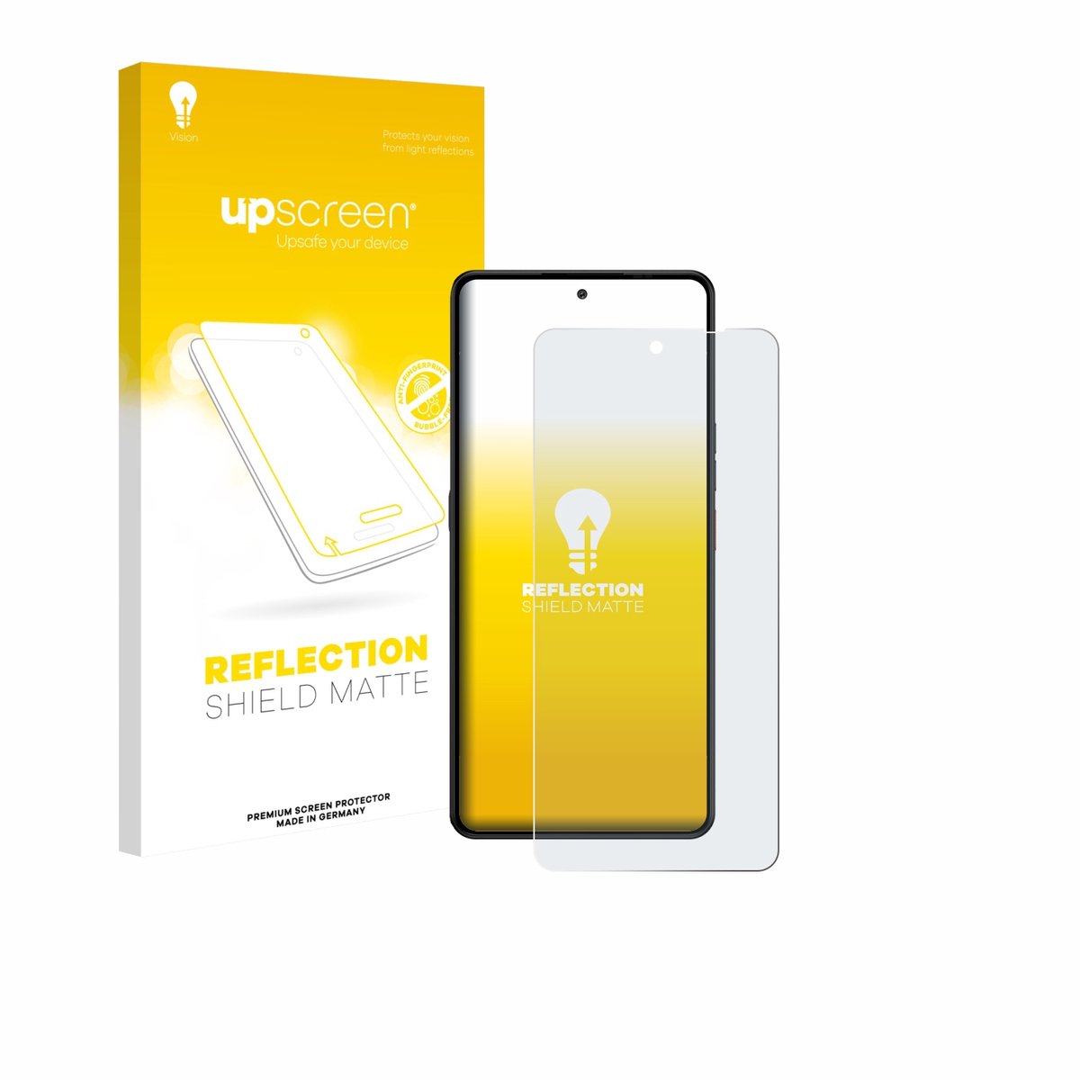 upscreen - Screenprotector voor Gigaset GS6 Pro - Folie Beschermfolie anti glare matte